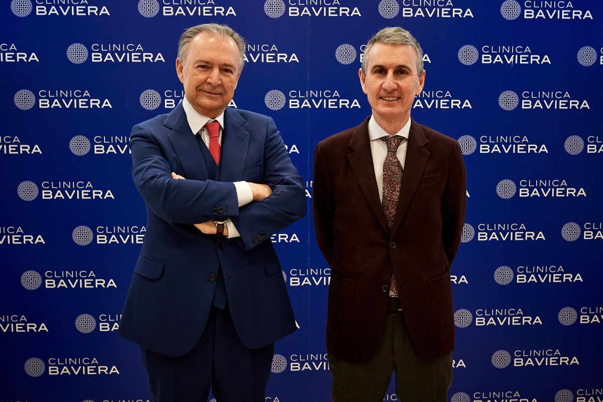 Julio Baviera y Eduardo Baviera, responsables de la Clínica Baviera de Oftalmología. Foto: CLÍNICA BAVIERA. 